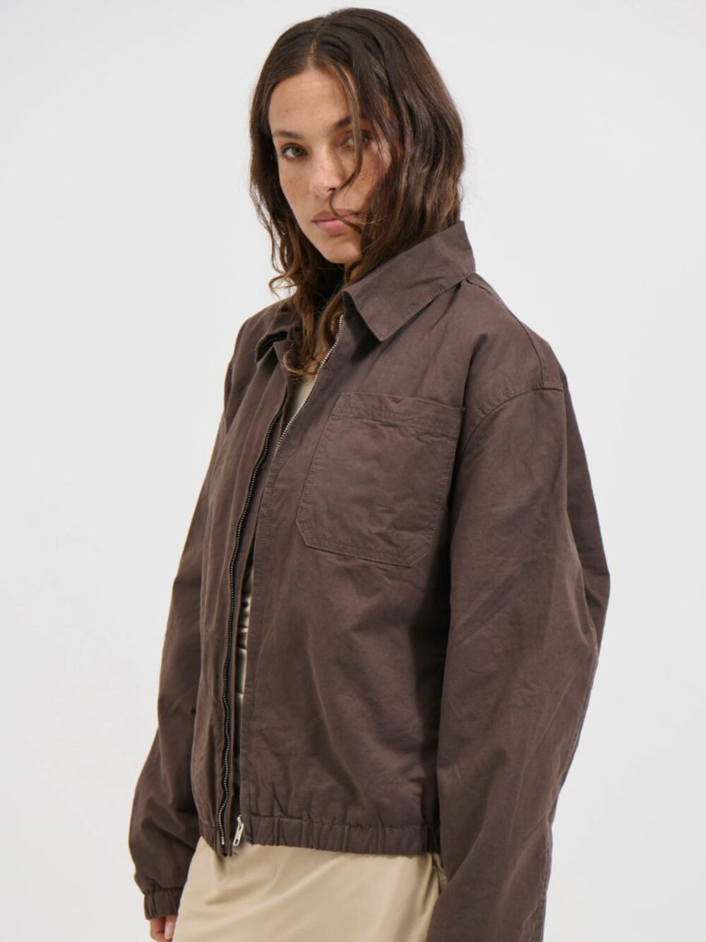 Bronze Snake Charlie Soft Cotton Bomber BRAND NEW - Picture 3 of 4